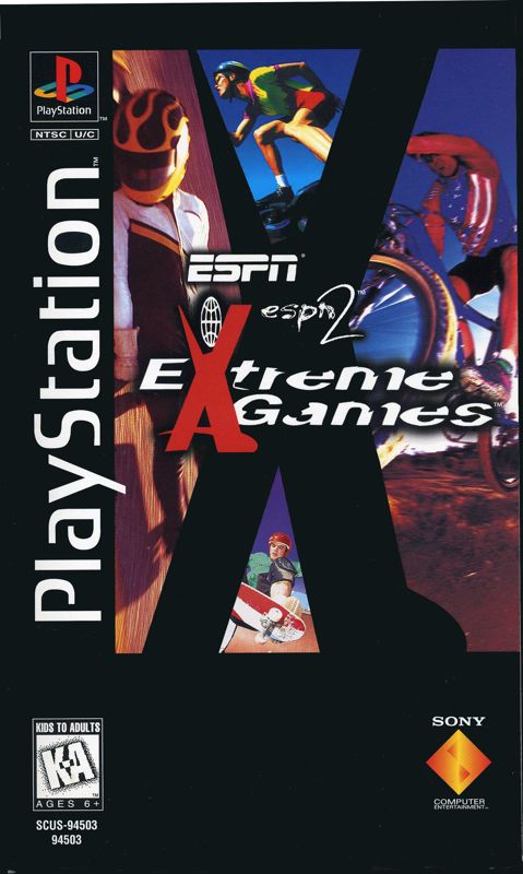 Xtreme Games box art for Playstation